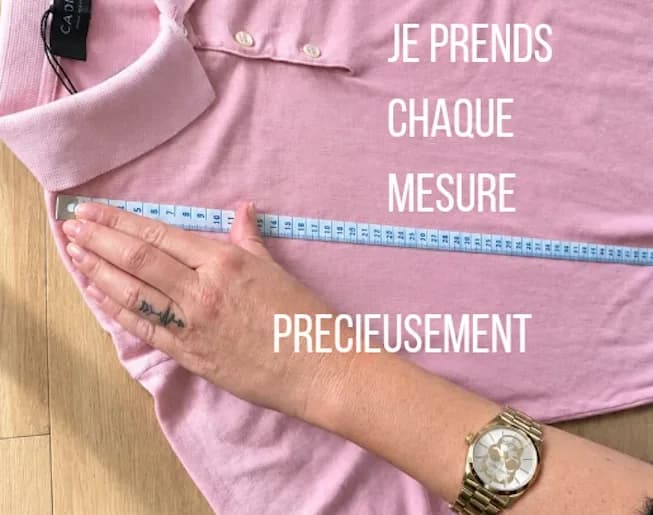 2. Je prends chaque mesure précieusement